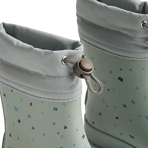 Сапоги резиновые анатомические Wheat "Barefoot Zerro Light Flint Letters", криптограмма